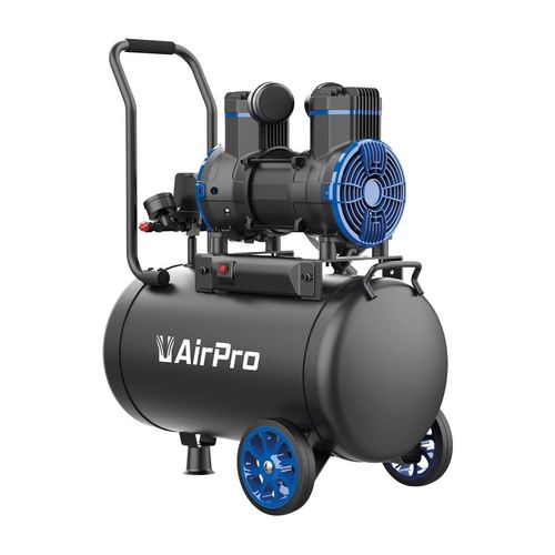 2 PS Luftkompressor – Ölfreier 35L Flüster-Kompressor, Geräuscharmer Kompressor für Heimwerker und Werkstatt, Leiser Betrieb mit 70 dB