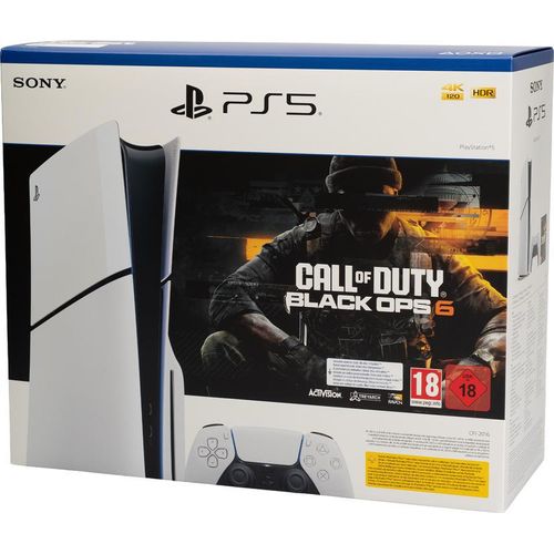 Sony PlayStation 5 Slim - Call of Duty: Black Ops 6 Bundle 1,02 TB WLAN Schwarz, Weiß