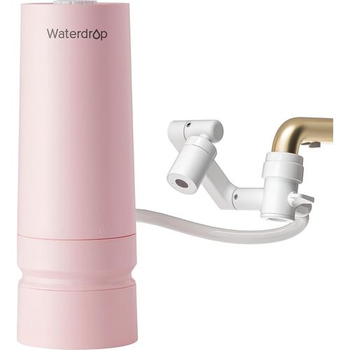 Waterdrop Hautpflege Gesichtsreiniger Wasserfilter BFC3-Lite, Countertop Gesichtsreinigungs-Wasserhahnfilter für die Haut, Reduziert Chlor, Nanoskalige Tiefenreinigung