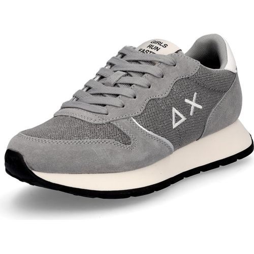 Sun68 Damen Sneaker Ally Glitter Textile grau