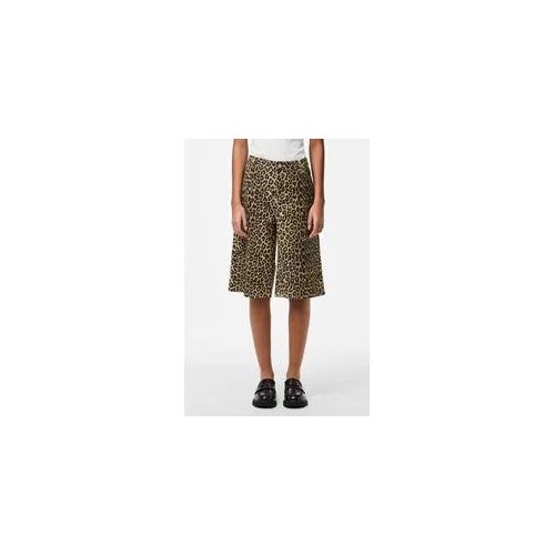 Salume Wide Jeans Shorts - Weißer Pfeffer -Leo - PIECES