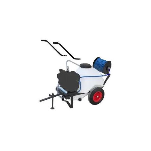 Kit Sprühpumpe Comet MTP MC 25 - Loncin 148F-2 und Wagen mit 120 l Tank und Aufhängung