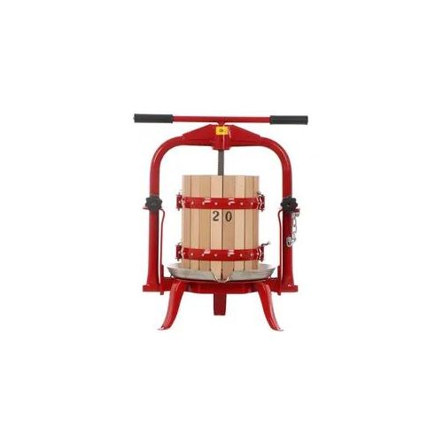 Baesso F20 - Obst- und Gemüsespindelpresse 11 L - Holzpresskorb