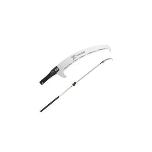 Gebogene Handsäge 430 mm auf ovalem Teleskopschaft aus Aluminium 2 m Archman Art. 25+109