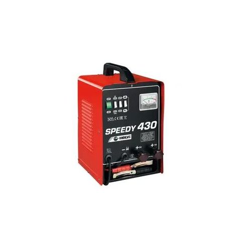 Helvi Speedy 430 - Tragbares Batterieladegerät und Starter - 12/24 V - 230 V