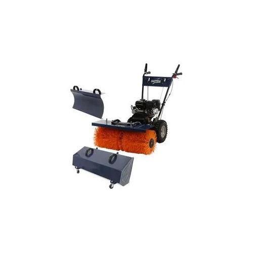 BullMach BM-SS 80 WEL - Benzin-Kehrmaschine mit Elektrostarter - Mehrzweckgerät