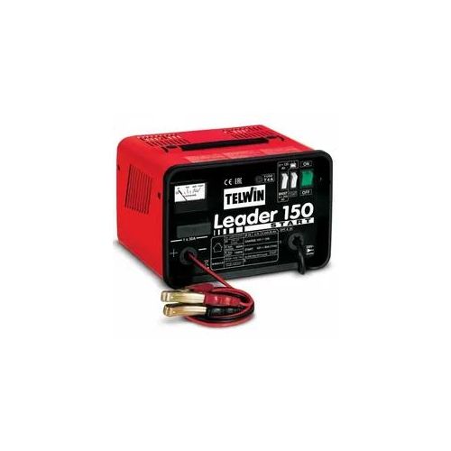 Telwin Leader 150 - Akkuladegerät und Starter - Batterien WET/START-STOP mit Spannung 12V