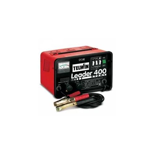 Telwin Leader 400 Start - Akkuladegerät für Autos und Starter - Batterien WET/START-STOP 12/24V