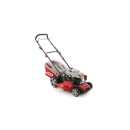 Rasenmäher zum Schieben Ama NRS 465T Benzinmotor - 4in1: Sammeln, Mulchen, Seiten- und Heckauswurf