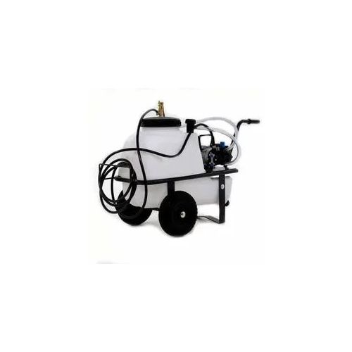 Kit Motorsprühpumpe Comet MC 18 einphasiger Motor mit Wagen und 50 l Tank