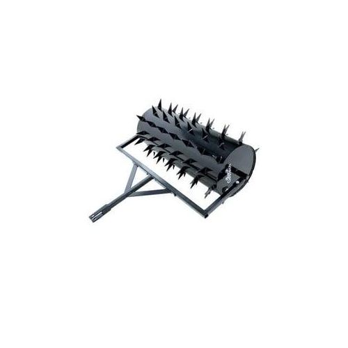 Stachelwalze 92 cm, Rasenlüfter zum Anhängen aus Stahl für Rasentraktor
