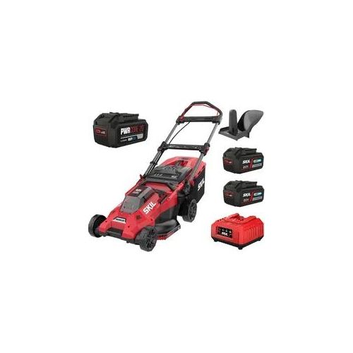 PROMO - SKIL 0140 BA - Akku-Rasenmäher - 2x20V/4ah - 43cm Schnittbreite