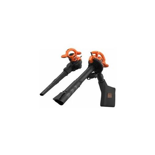 Laubbläser, Laubsauger BLACK+DECKER BEBLV260, 3 in 1