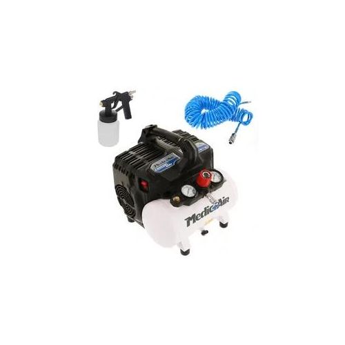 Medic+Air SILTEK S/6 SANIFICO - Fahbarer elektrischer Kompressor für die Desinfektion - 6 lt
