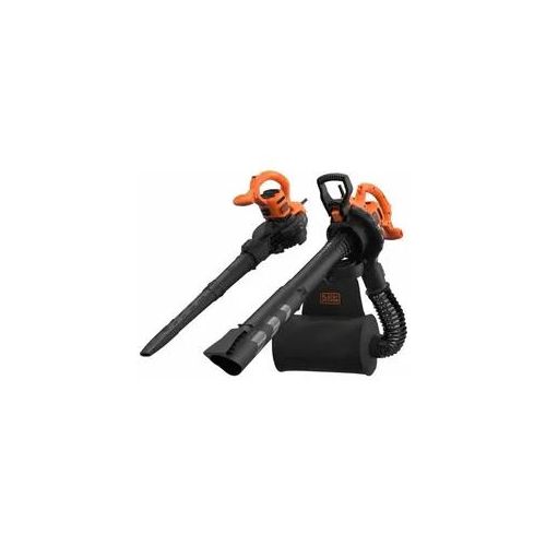 BLACK+DECKER BEBLV290, 3 in 1 Laubbläser, Laubsauger