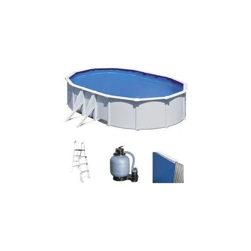 Gre Fidji Oval 500x300x120cm - oberirdischer Stahlpool