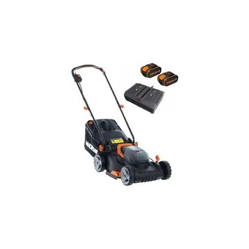Akku Rasenmäher Worx WG743E - 2X20V 4 Ah