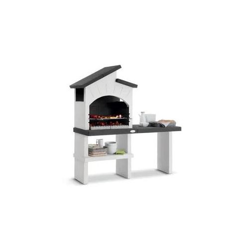 Palazzetti Ravello - Holz-Grillkamin aus Beton - Grillrost 68x40 cm