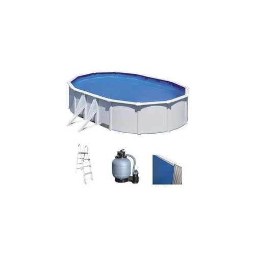 Gre Fidji Oval 610x375x120cm - oberirdischer Stahlpool