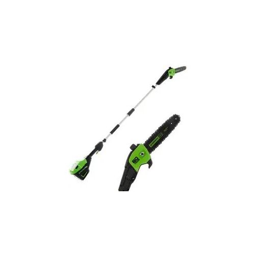 Akku-Astkettensäge mit Verlängerungsschaft Greenworks GD60PS25 60V - AKKU UND LADEGERÄT NICHT ENTHALTEN