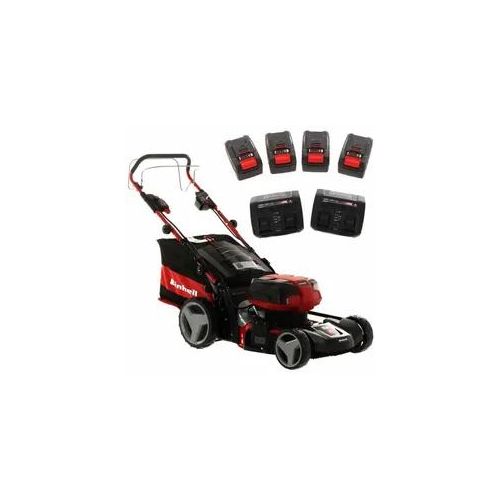 Akku Rasenmäher Einhell GE-CM 36/47 S HW Li - Kit- Rasenmäher mit Radantrieb 47 cm - 4 X 4Ah