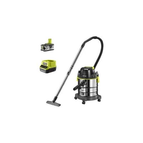 Akku Nass-und Trockensauger RYOBI R18WDV-0 - 18V - 4Ah -Behälter 18 l