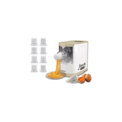 Beper Pasta Mia - Elektrische Nudelmaschine 2 in 1 - zum Kneten und Pressen