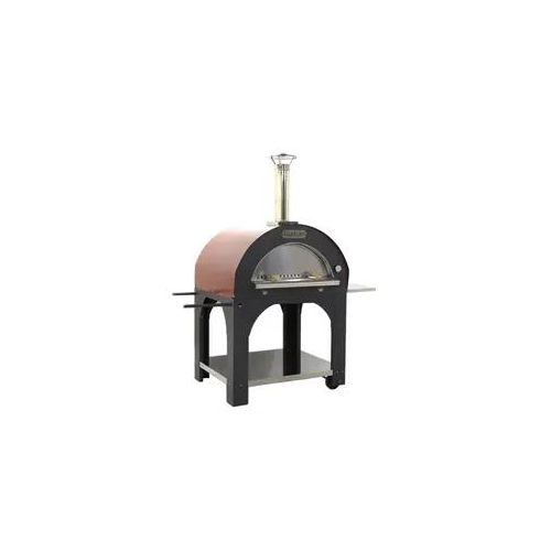 Holzbackofen für den Außenbereich Cibus Red - 5 Pizzen