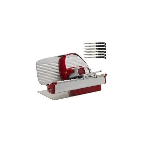 PROMO BERKEL Home Line Plus 250 ROT - Aufschnittmaschine mit 250 mm Klinge