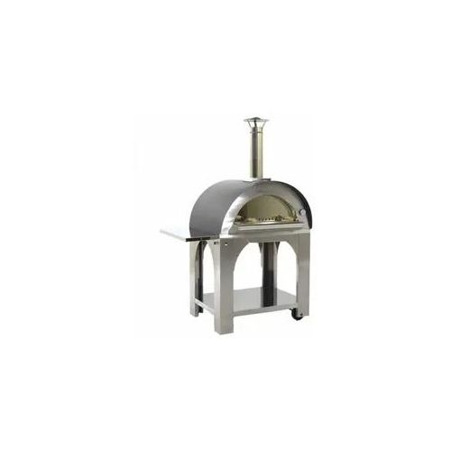 Holzpizzaofen für den Außenbereich Cibus INOX - 4 Pizzen