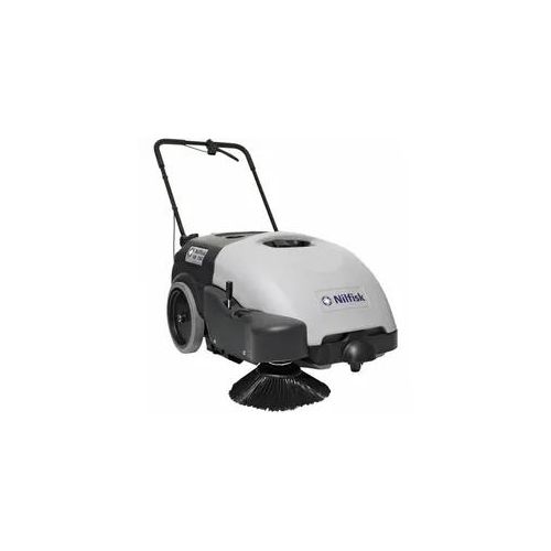 Nilfisk SW750 - Selbstfahrende Kehrmaschine mit Kehrgutbehälter 12V - 46Ah