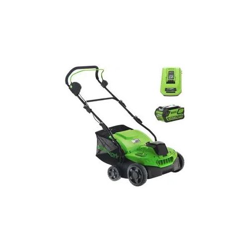 Greenworks GD40SC38II - Akku Vertikutierer - 40V - 4Ah