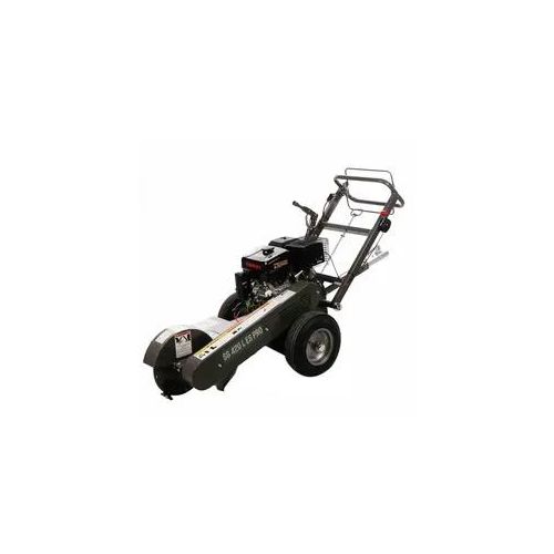BlackStone SG 420 L ES PRO - Baumstumpffräse - Loncin-Motor 420ccm - Schneidegerät mit 8 Wolframkarbidhämmern