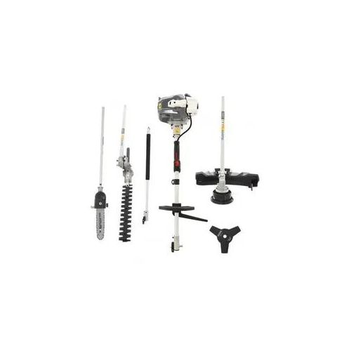 BlackStone BCI 430L - Multitool mit Motorsensen- Hochentaster- und Heckenscherenaufsatz