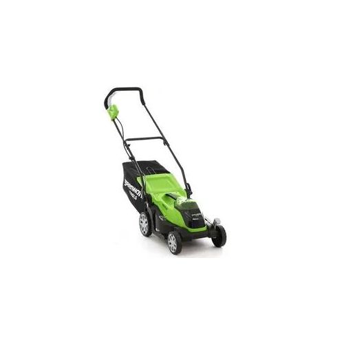 Akku Rasenmäher Greenworks G40LM35 40V - Schnittbreite 35 cm - Batterie 4Ah
