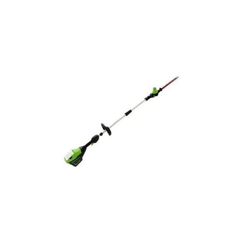 Akku-Heckenschere mit Verlängerungsschaft Greenworks G60PHT51 60V - AKKU UND LADEGERÄT NICHT ENTHALTEN