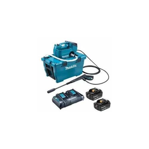 Akku-Hochdruckreiniger mit Wassertank Makita DHW080ZK - 2x 18V 5Ah