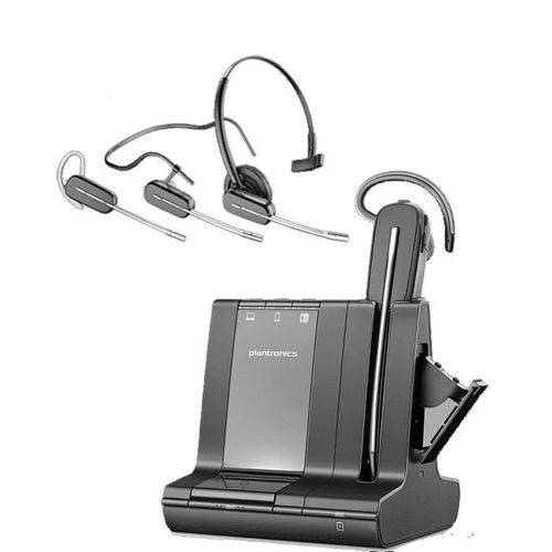 Poly 214900-02 Kopfhörer Noise cancelling mit Mikrofon - Schwarz