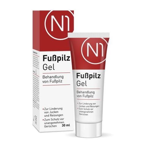 N1 Fußpilz Gel - lindert Jucken & Reizungen 30 ml
