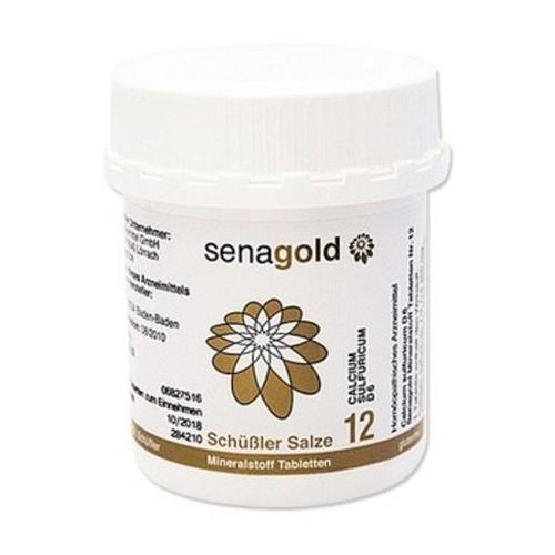Schüßler Salz Nr. 12 Calcium sulfuricum D 6 Tabl. 400 St