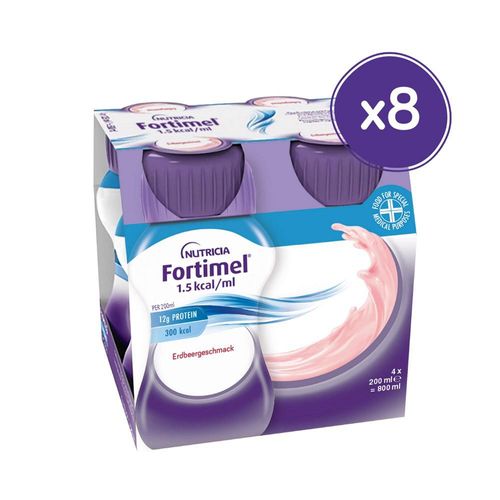 FORTIMEL 1.5 kcal Erdbeere 32X200 ml