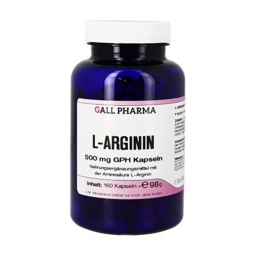 L-ARGININ 500 mg GPH Kapseln 160 St