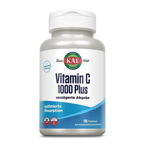 VITAMIN C 1000 Plus KAL Retardtabletten 100 St