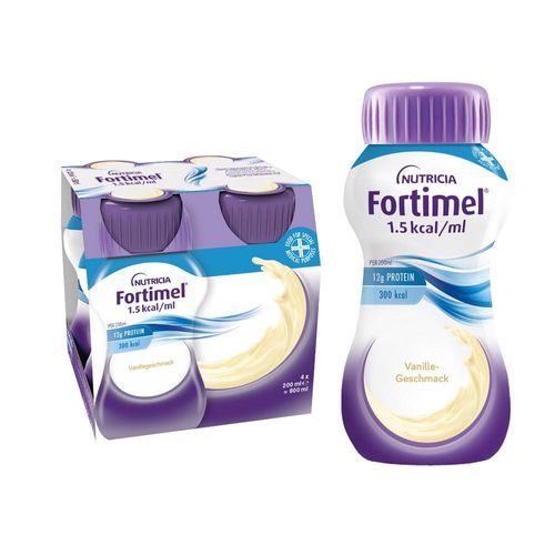 FORTIMEL 1.5 kcal Vanille 4X200 ml