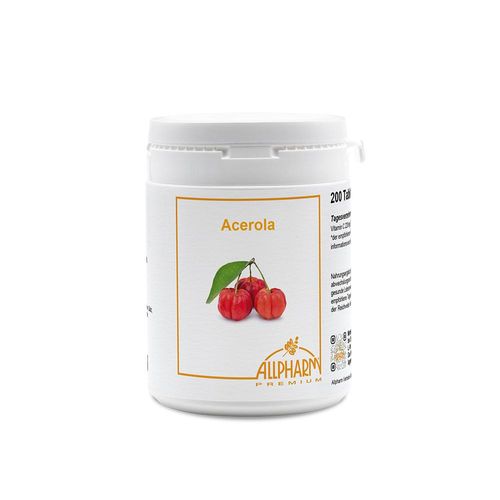 ACEROLA VITAMIN C Tabletten 200 St