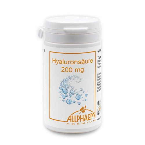 HYALURONSÄURE 200 mg Allpharm Premium Kapseln 60 St