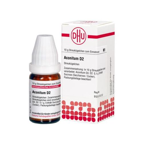 ACONITUM D 2 Globuli 10 g