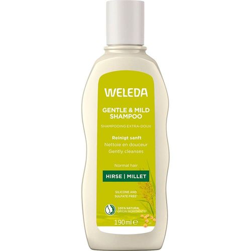 Weleda Hirse Pflege-Shampoo - reinigt sanft. Für normales Haar 190 ml
