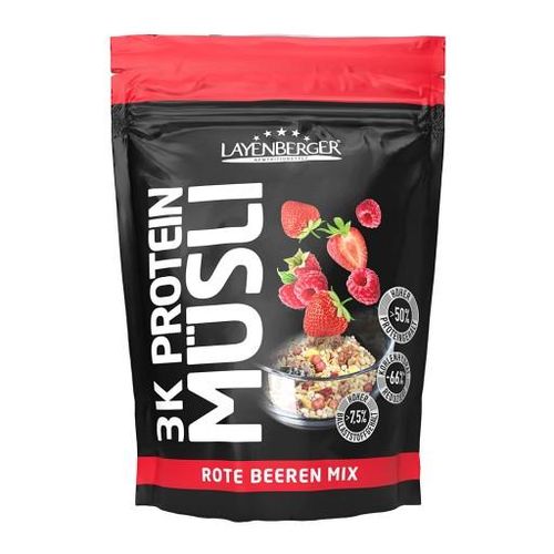 LAYENBERGER High Protein Müsli rote Beeren Mix 360 g