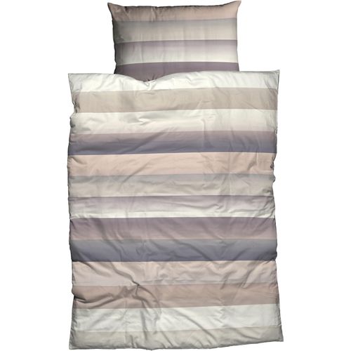 CASATEX Bettwäsche »Levio«, breite Streifen, Aquarellfarben, stilvolles Desigen